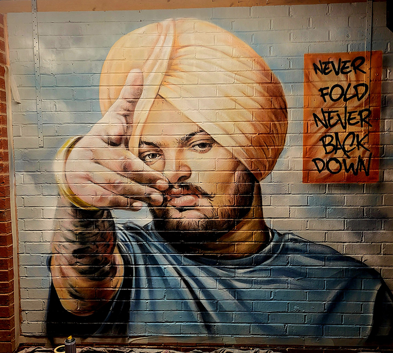 Sidhu Moose Wala portrait